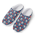American Football Pattern Print Mesh Casual Shoes