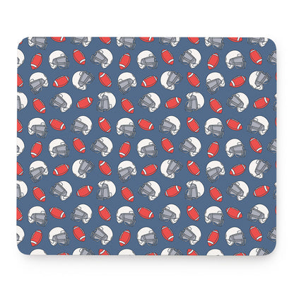 American Football Pattern Print Mouse Pad