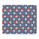 American Football Pattern Print Mouse Pad