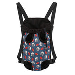 American Football Pattern Print Pet Carrier Backpack