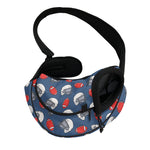 American Football Pattern Print Pet Sling Carrier