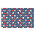 American Football Pattern Print Polyester Doormat