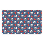 American Football Pattern Print Polyester Doormat