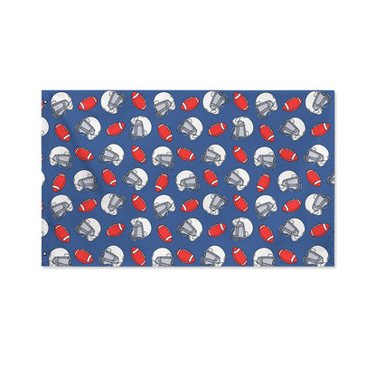 American Football Pattern Print Polyester Flag