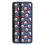American Football Pattern Print Refrigerator Handle Covers