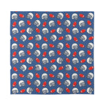 American Football Pattern Print Silk Bandana