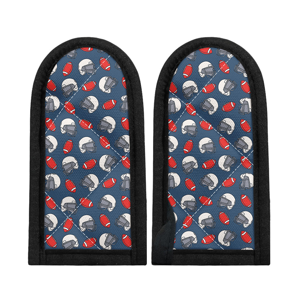 American Football Pattern Print Skillet Handle Cover