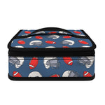 American Football Pattern Print Small Lunch Bag