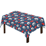 American Football Pattern Print Tablecloth