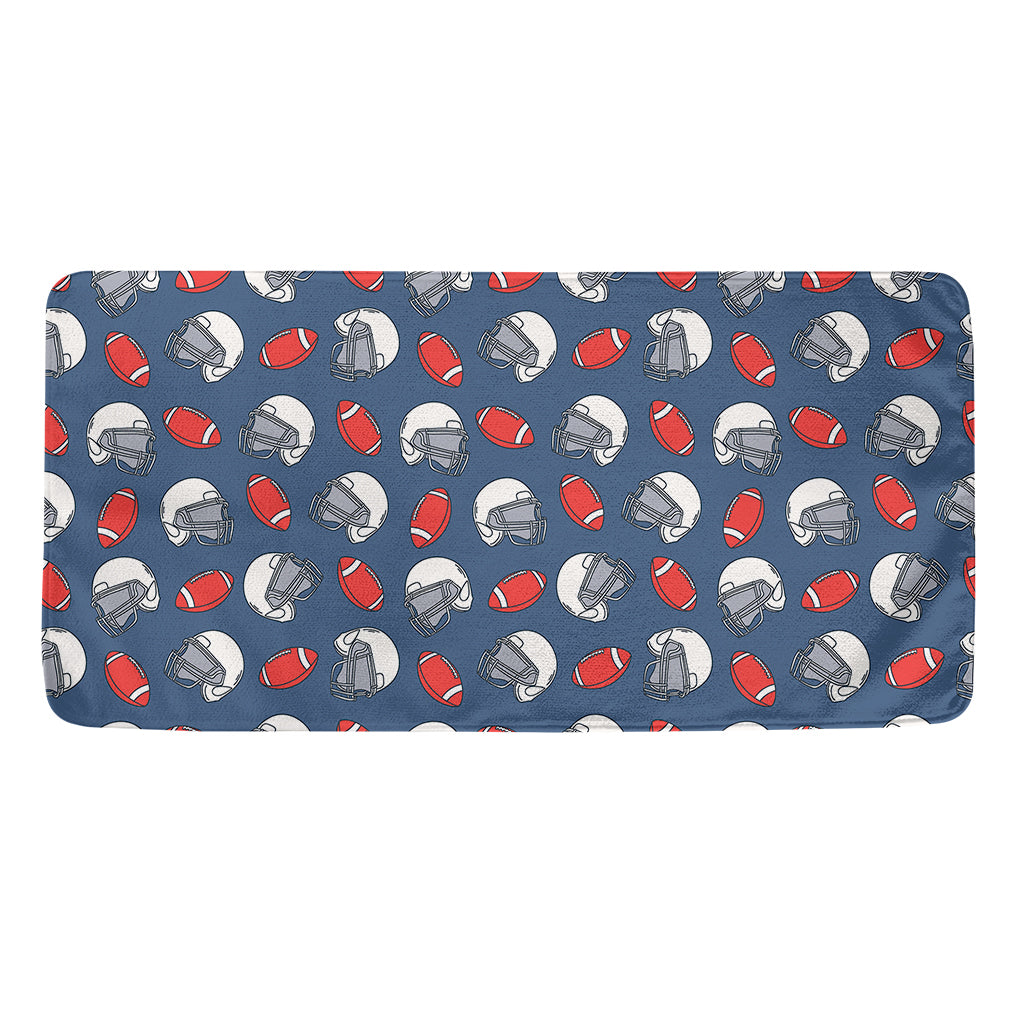 American Football Pattern Print Towel