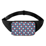 American Football Pattern Print Waist Bag