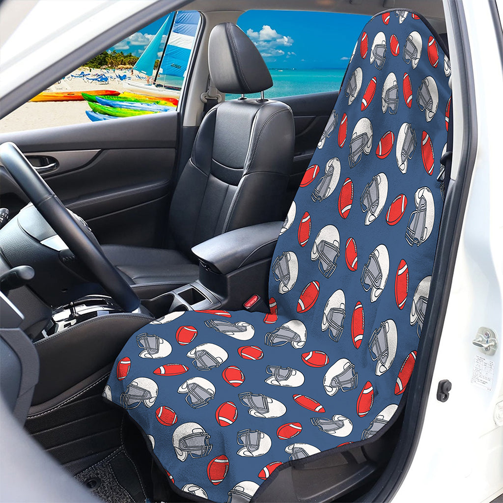 American Football Pattern Print Waterproof Car Seat Cover