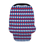 American Houndstooth Pattern Print Baby Seat Cover
