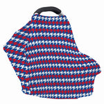 American Houndstooth Pattern Print Baby Seat Cover