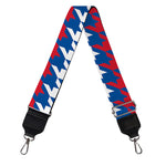 American Houndstooth Pattern Print Bag Strap