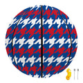 American Houndstooth Pattern Print Basketball