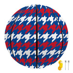 American Houndstooth Pattern Print Basketball