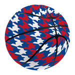 American Houndstooth Pattern Print Basketball