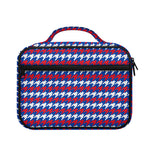 American Houndstooth Pattern Print Briefcase Bible Bag