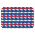 American Houndstooth Pattern Print Indoor Door Mat