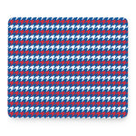 American Houndstooth Pattern Print Mouse Pad