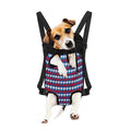 American Houndstooth Pattern Print Pet Carrier Backpack