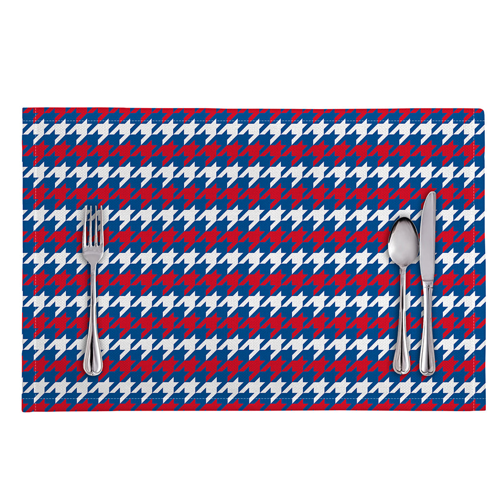 American Houndstooth Pattern Print Placemat