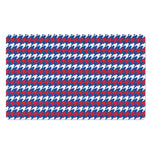 American Houndstooth Pattern Print Polyester Doormat
