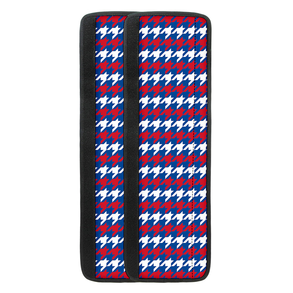 American Houndstooth Pattern Print Refrigerator Handle Covers