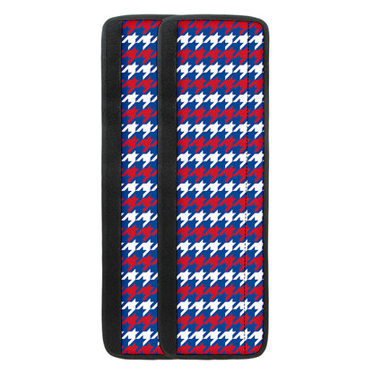 American Houndstooth Pattern Print Refrigerator Handle Covers