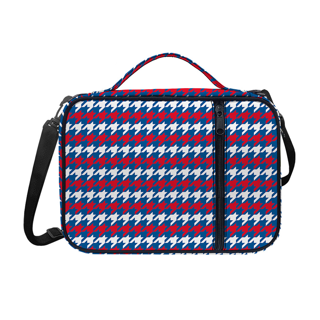 American Houndstooth Pattern Print Shoulder Strap Bible Bag