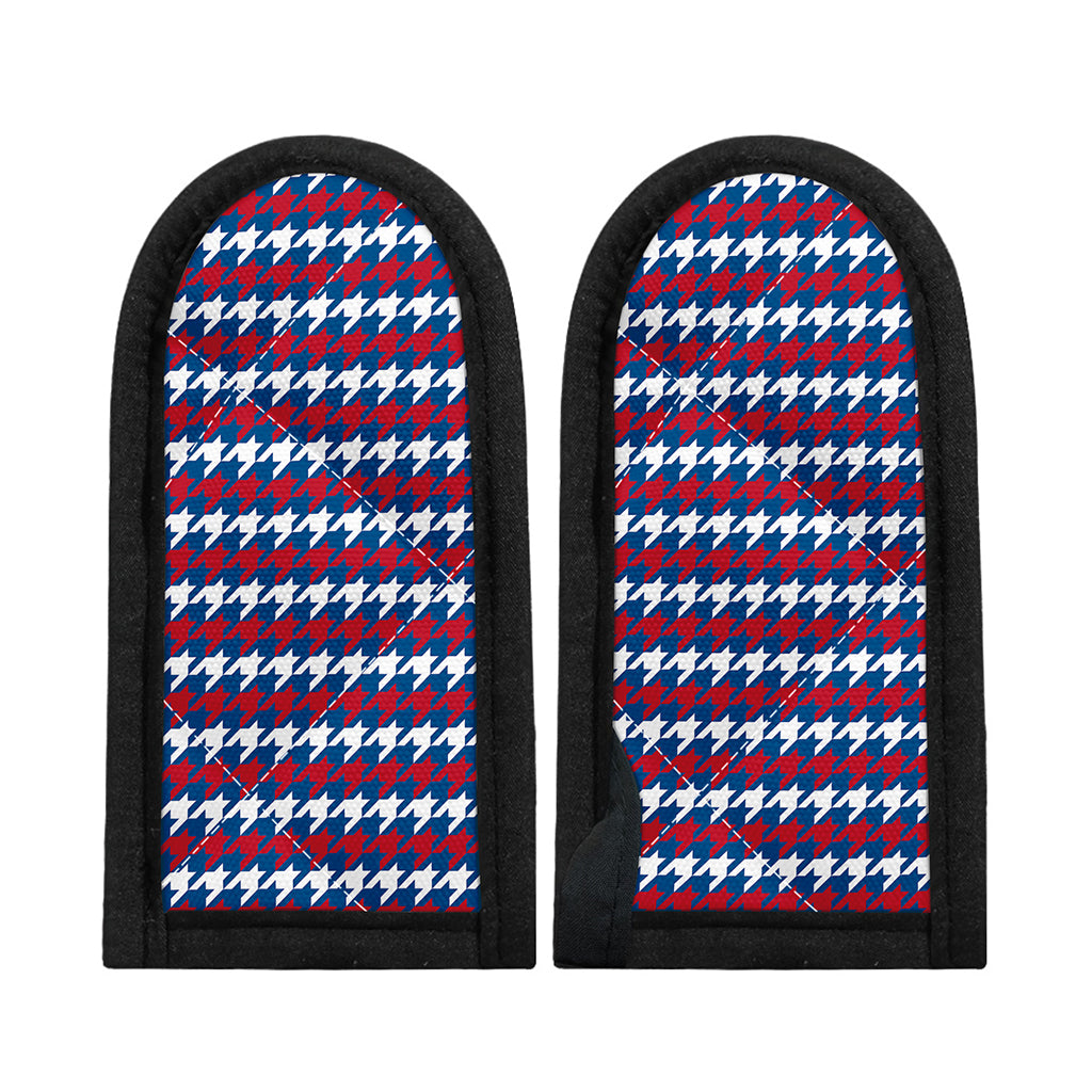 American Houndstooth Pattern Print Skillet Handle Cover