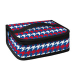 American Houndstooth Pattern Print Small Lunch Bag