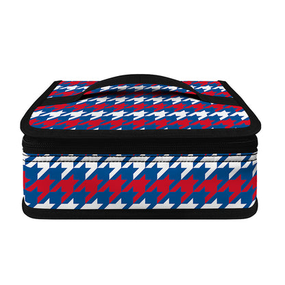 American Houndstooth Pattern Print Small Lunch Bag