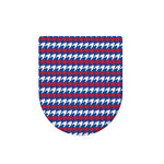 American Houndstooth Pattern Print Toilet Lid Cover