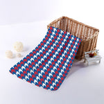 American Houndstooth Pattern Print Towel