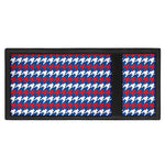 American Houndstooth Pattern Print Trifold Wallet