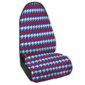 American Houndstooth Pattern Print Waterproof Car Seat Cover