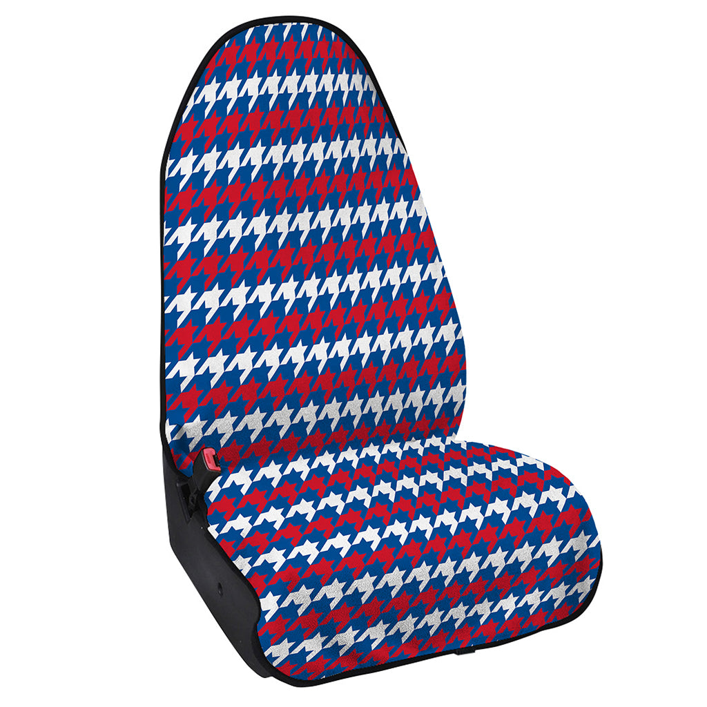 American Houndstooth Pattern Print Waterproof Car Seat Cover
