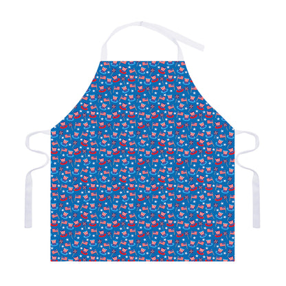 American Independence Day Pattern Print Adjustable Apron
