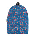American Independence Day Pattern Print School Backpack