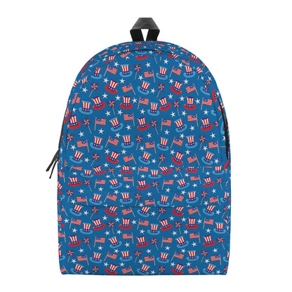 American Independence Day Pattern Print Backpack