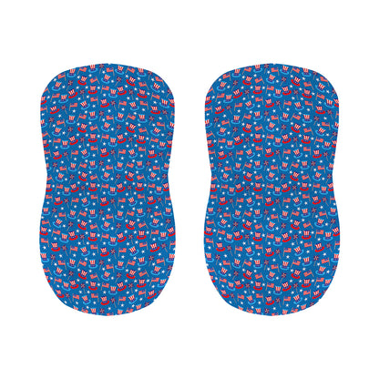 American Independence Day Pattern Print Bar Stool Covers