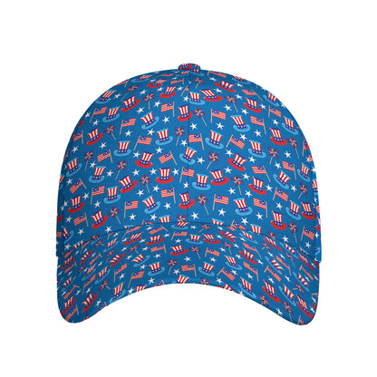 American Independence Day Pattern Print Baseball Cap