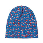 American Independence Day Pattern Print Beanie