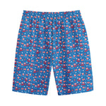 American Independence Day Pattern Print Cotton Shorts
