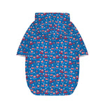 American Independence Day Pattern Print Dog Zip Up Hoodie