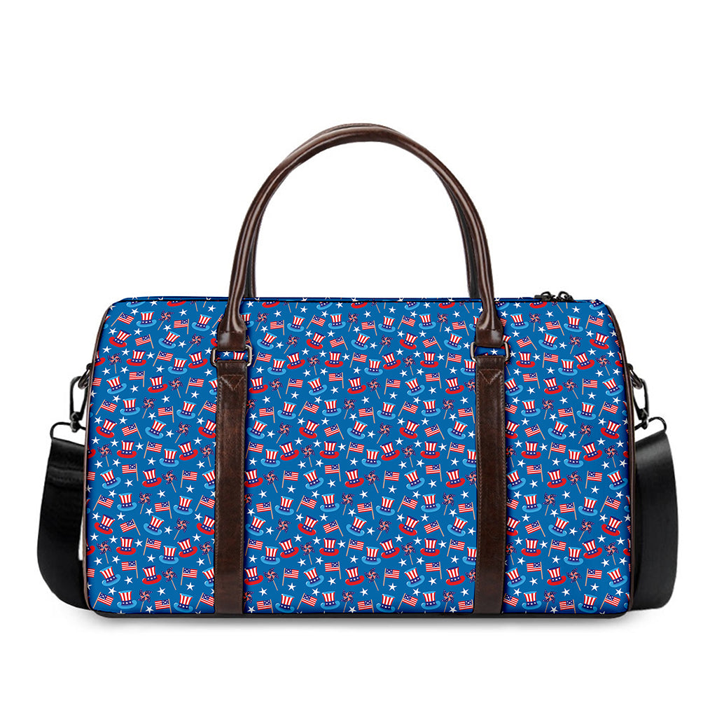 American Independence Day Pattern Print Duffle Bag