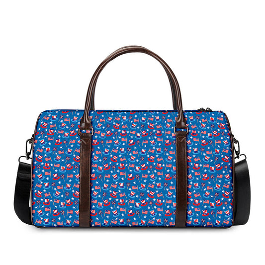 American Independence Day Pattern Print Duffle Bag