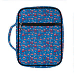 American Independence Day Pattern Print Front Pocket Bible Bag